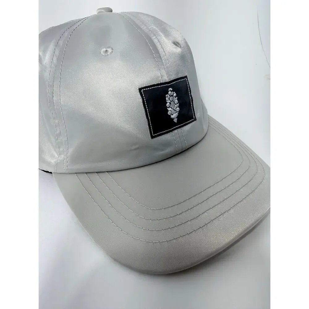 Free People FP Movement Silver Simple Stunner Baseball Cap